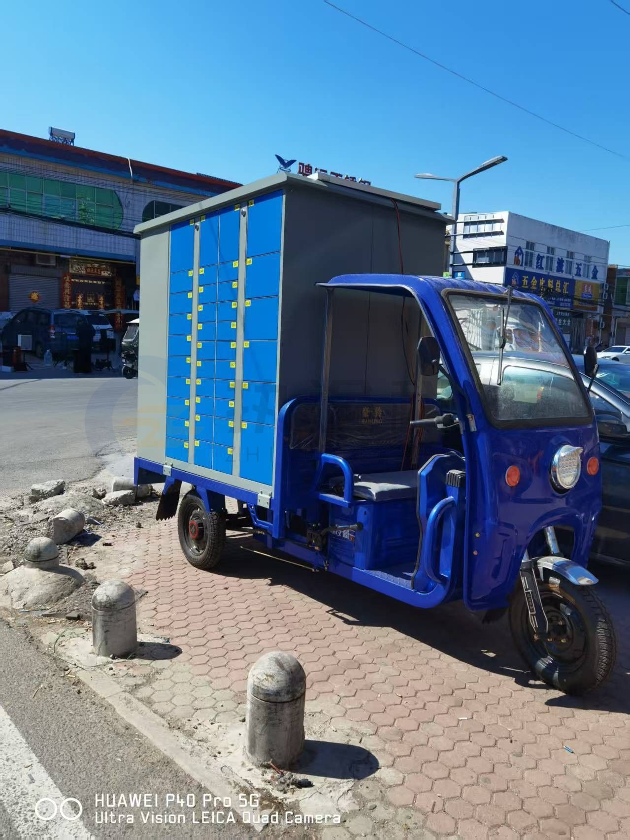 执途三轮车移动快递柜有什么优势？